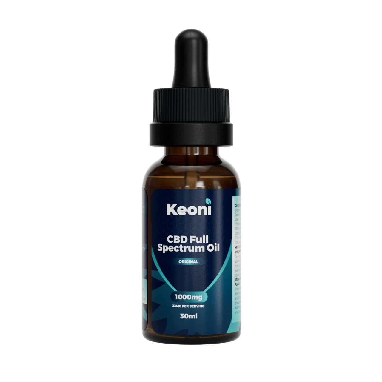 Keoni CBD Hemp Oil Herbal Drops 1000mg